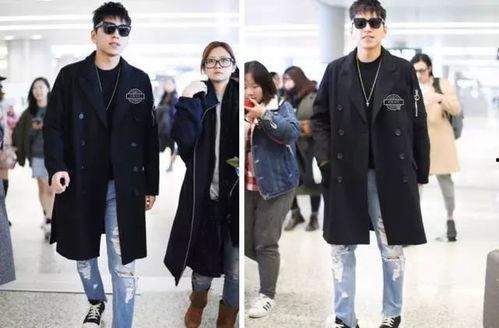 男明星网红穿搭外套,时尚潮流的街头演绎